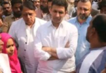 भोपाल के भद्दभदा झुग्गी बस्ती के मकानों को तोड़े जाने के विरोध में पूर्व मंत्री पी सी शर्मा फिर हुए एक्टिव